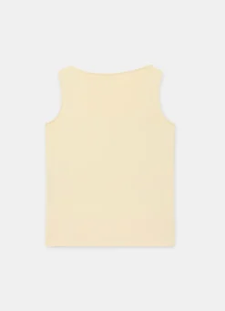 Outlet Butter Layering Scoop Neck Vest T-Shirts|T-Shirts