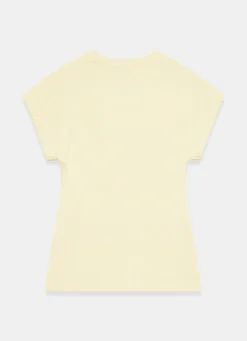 Hot Butter Wool Blend Longline Knit Top Knitted Tops|Knitted Tops