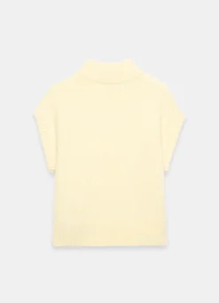 Outlet Butter Wool Blend Sleeveless Knit Top Knitted Tops|Knitted Tops