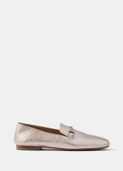 Hot Camille Leather Loafers Flat Shoes