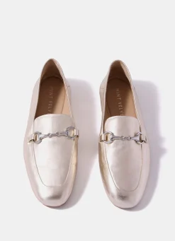 Hot Camille Leather Loafers Flat Shoes