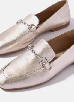Hot Camille Leather Loafers Flat Shoes