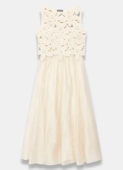 Online Cotton Blend Crochet Maxi Dress Summer Dresses|Maxi Dresses