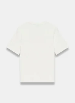New Cream Crochet Panel T-Shirt T-Shirts|T-Shirts