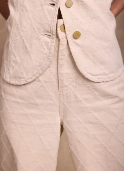 Best Diamond Textured Wide Jeans Jeans|Wide Leg Jeans
