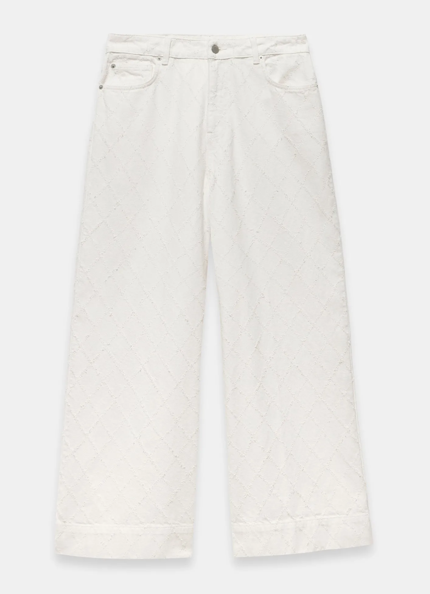 Best Diamond Textured Wide Jeans Jeans|Wide Leg Jeans