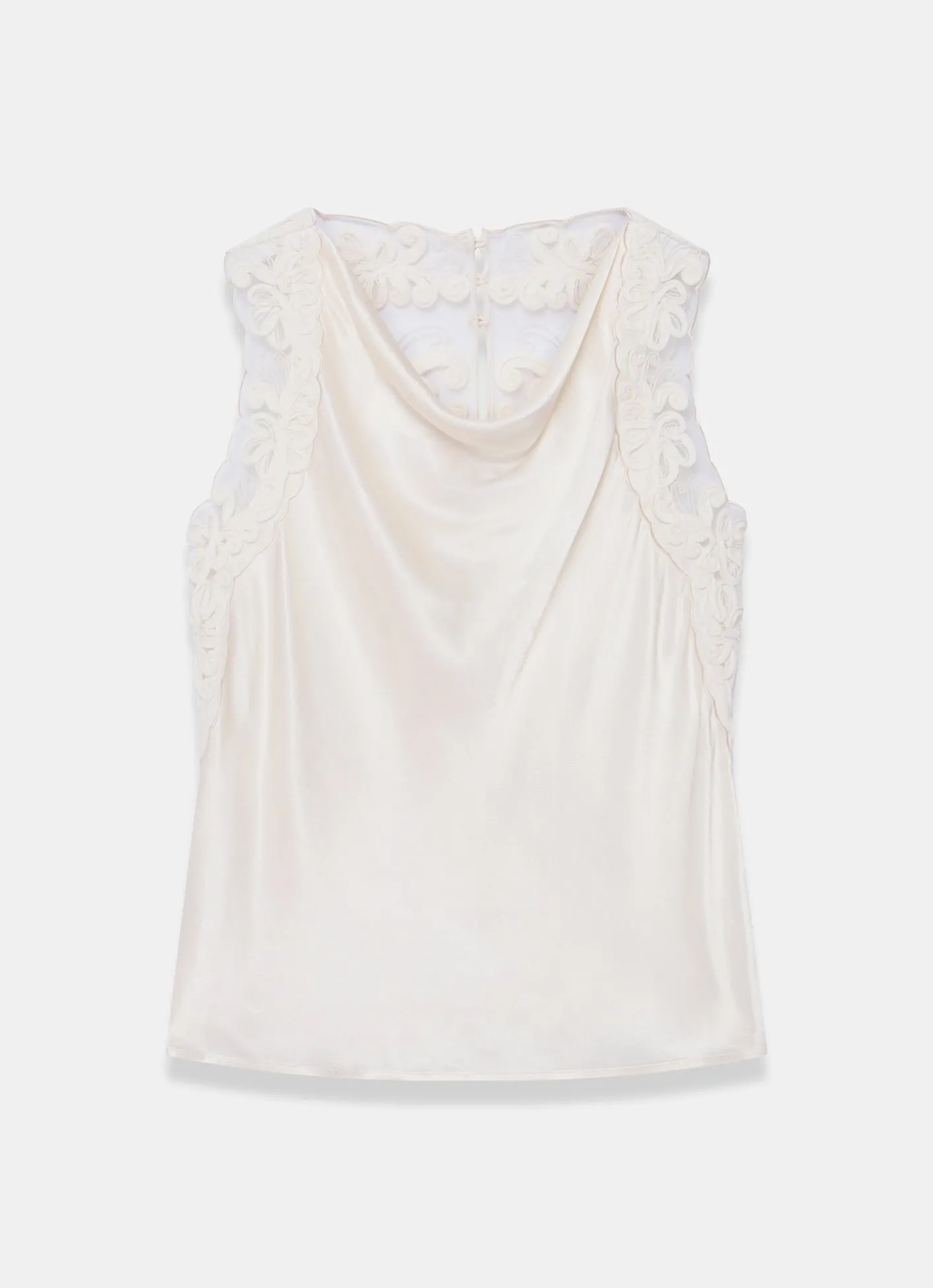 Sale Lace Satin Top Mv Limited|All Tops