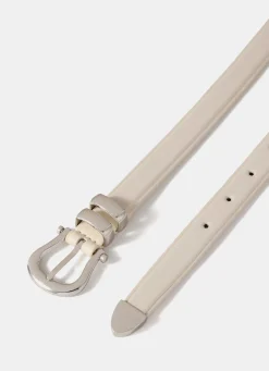 Clearance Leather Slim Belt Belts