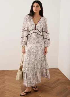 Clearance Printed Boho Maxi Dress Maxi Dresses|Printed Dresses
