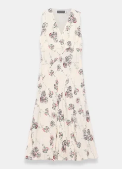 Sale Printed Crinkle Midi Dress Summer Dresses|Midi Dresses