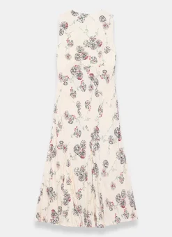 Sale Printed Crinkle Midi Dress Summer Dresses|Midi Dresses
