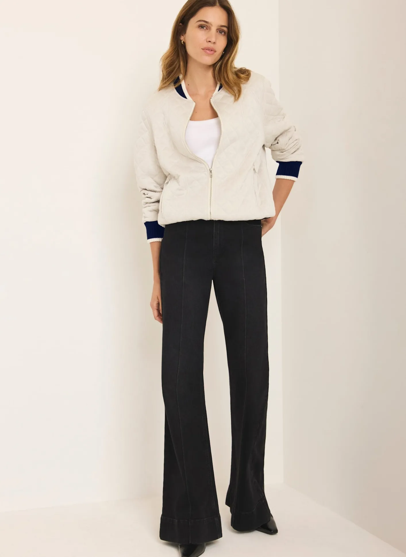 New Quilted Bomber Jacket Jackets
