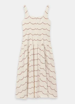 New Spot Print Maxi Dress Occasion Dresses|Occasion Dresses