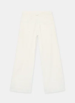 Online Cream Wide Leg Jeans Jeans|Wide Leg Jeans