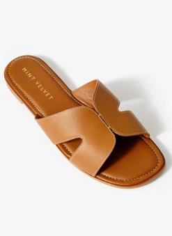 Discount Darcy Tan Leather Sandals Sandals