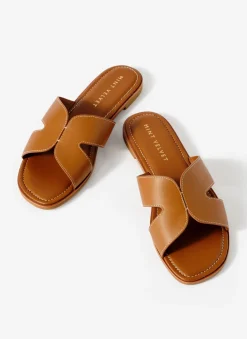 Discount Darcy Tan Leather Sandals Sandals
