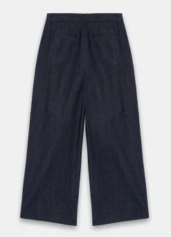 Best Dark Indigo Tailored Wide Jeans Jeans|Wide Leg Jeans