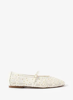 Online Flora Mesh Ballet Flats Flat Shoes