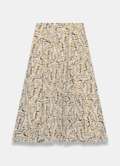 Clearance Floral Print Maxi Skirt Maxi Skirts|Skirts
