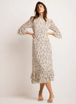 New Floral Print Midi Dress Occasion Dresses|Occasion Dresses