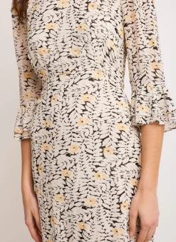 New Floral Print Midi Dress Occasion Dresses|Occasion Dresses