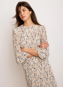 New Floral Print Midi Dress Occasion Dresses|Occasion Dresses