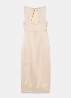 Best Satin Midi Shift Dress Occasion Dresses|Occasion Dresses
