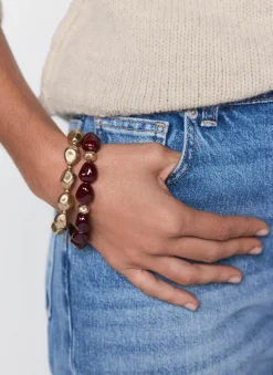 Hot Tone Layered Resin Bracelet Jewellery|Jewelry