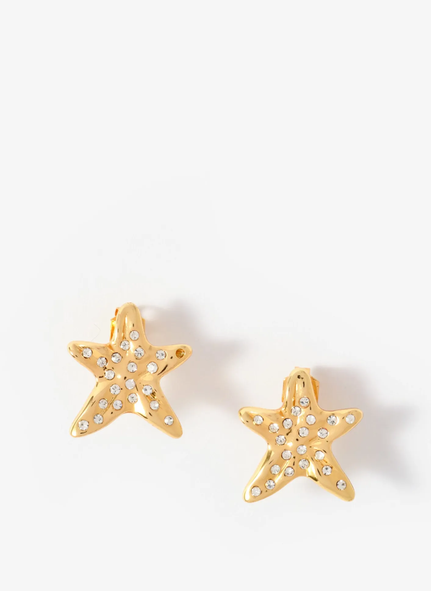 Online Tone Mini Starfish Stud Earrings Jewellery|Jewelry