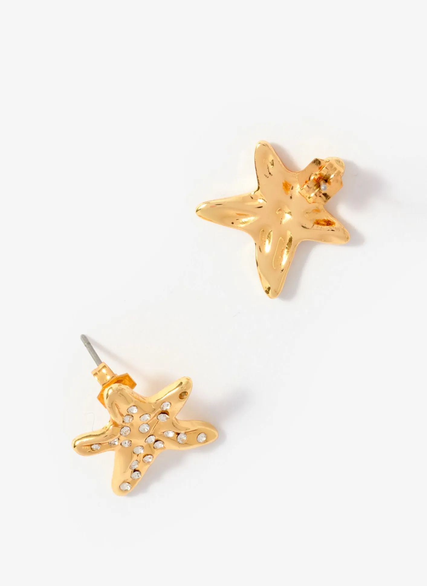 Online Tone Mini Starfish Stud Earrings Jewellery|Jewelry