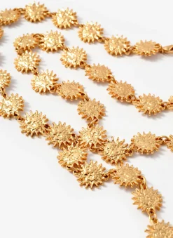 New Tone Mini Sun Charm Pendant Necklace Jewellery|Jewelry