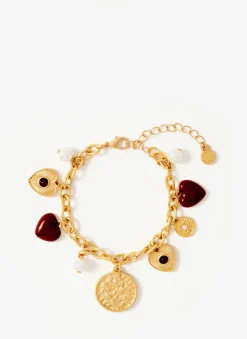 Outlet Tone Multi Charm Bracelet Jewellery|Jewelry