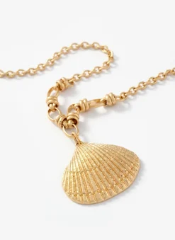 Clearance Tone Shell Pendant Necklace Jewellery|Jewelry
