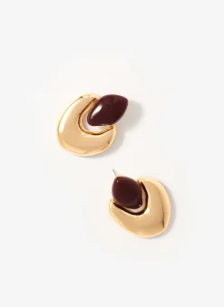 Tone Stone Detail Earrings Jewellery|Jewelry