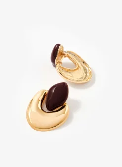 Tone Stone Detail Earrings Jewellery|Jewelry