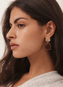 New Tone Stone Earrings Jewellery|Jewelry