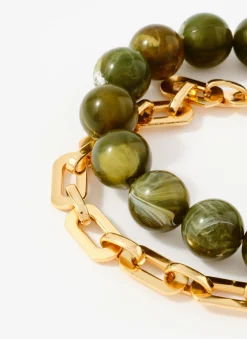 Best Beaded and Chain Layer Bracelet Jewellery|Jewelry