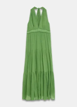 New Cotton Halter Maxi Dress Summer Dresses|Maxi Dresses
