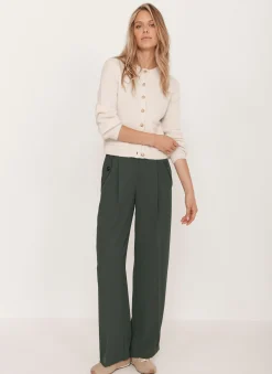 Tailored Wide Trousers Wide Leg Trousers|Trousers