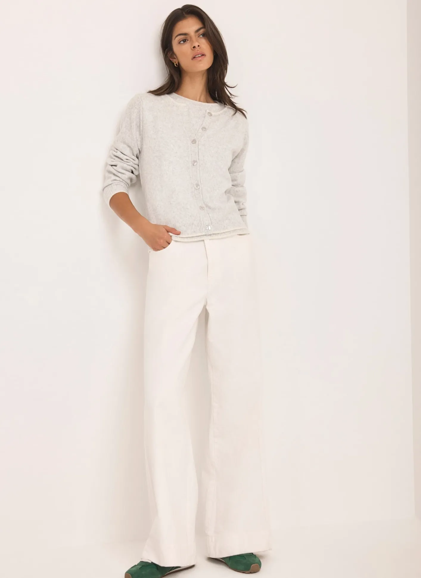 Sale Double Layer Knit Cardigan Cardigans|Jumpers & Cardigans