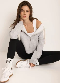 Zip Front Hoodie Sweatshirts|Sweatshirts