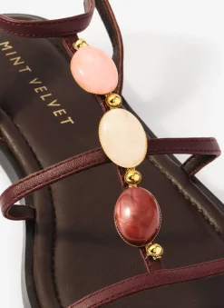 Hot Hana Leather Strappy Sandals Sandals