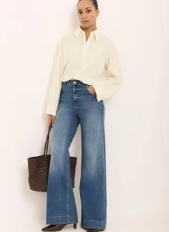 Outlet Indigo Ultimate Wide Leg Jeans Jeans|Wide Leg Jeans