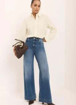 Outlet Indigo Ultimate Wide Leg Jeans Jeans|Wide Leg Jeans