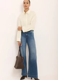 Outlet Indigo Ultimate Wide Leg Jeans Jeans|Wide Leg Jeans