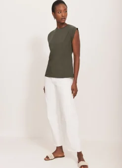 Sale Cotton Extended Shoulder T-Shirt T-Shirts|T-Shirts