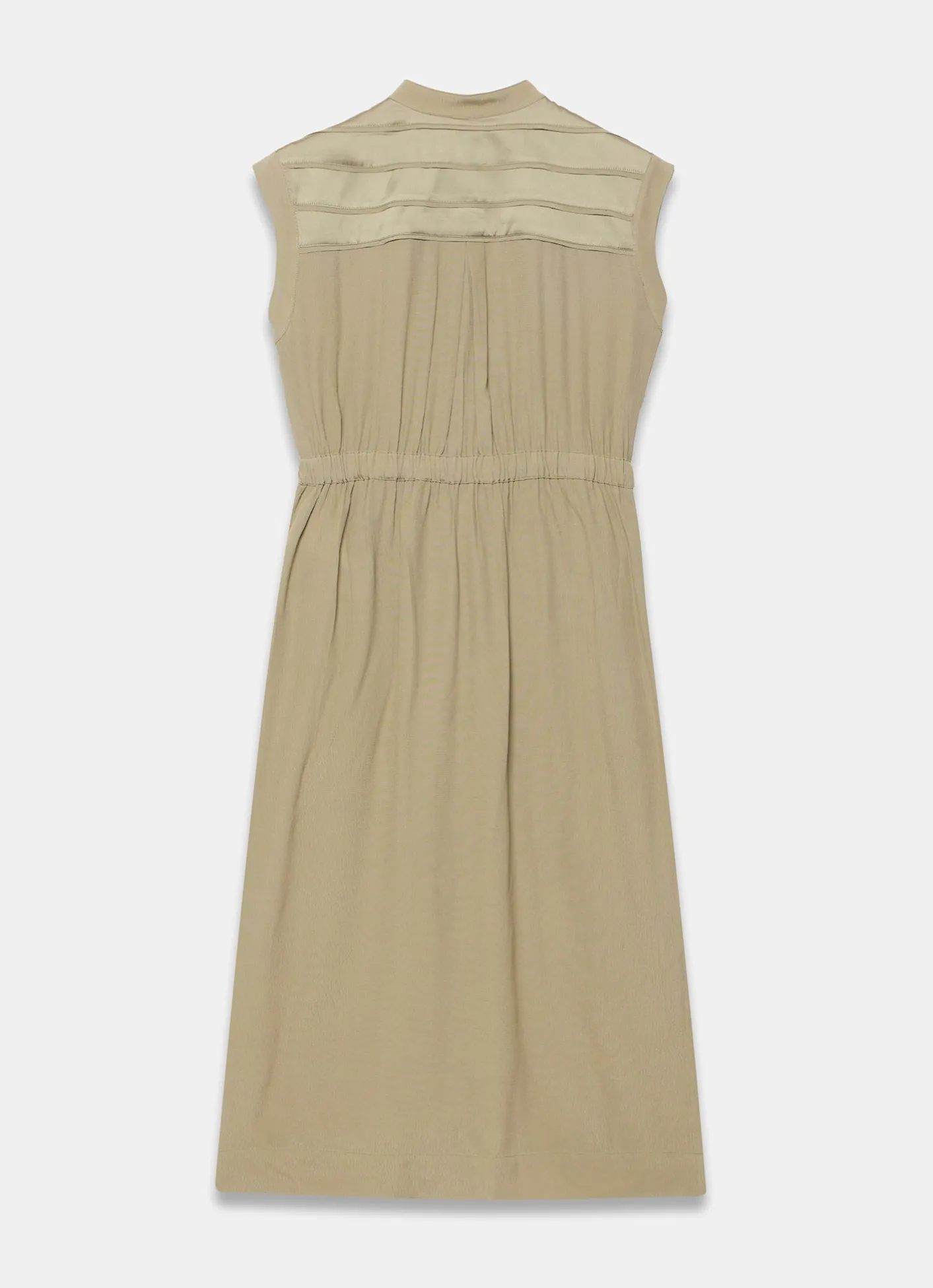 Hot Satin Utility Midi Dress Summer Dresses|Midi Dresses