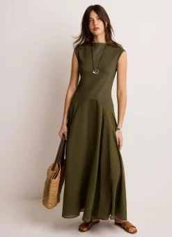 Clearance Sleeveless Midi Dress Midi Dresses