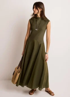 Clearance Sleeveless Midi Dress Midi Dresses