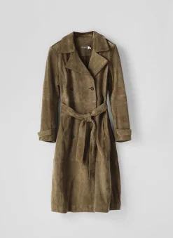 Sale Suede Trench Coat Jackets|Leather & Suede Jackets